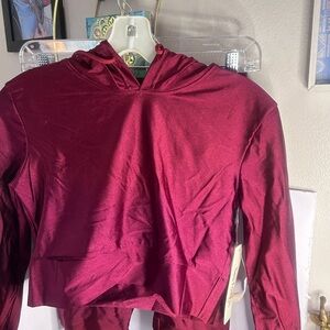 Women's Burgundy Bike Shorts